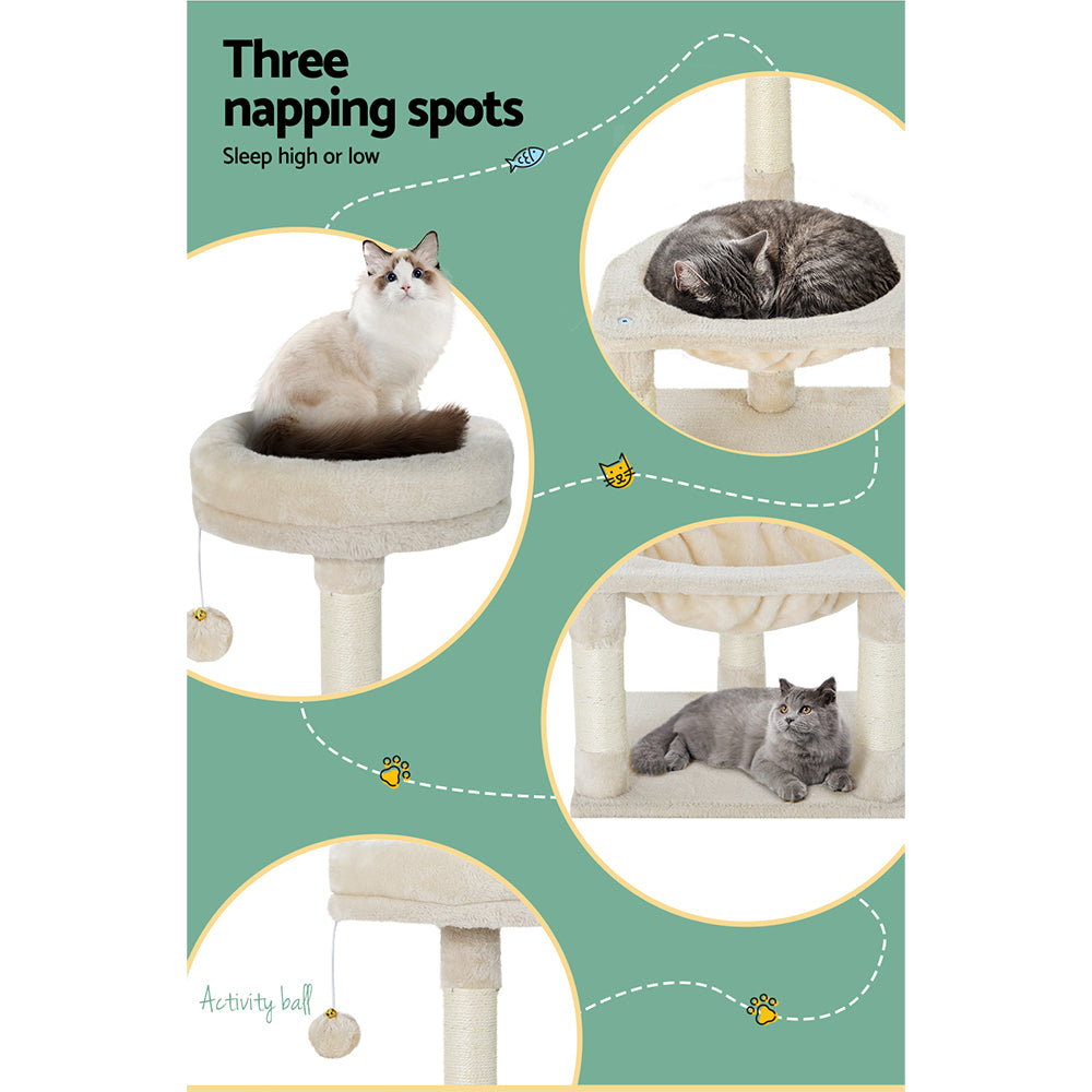 Cat Scratching Bed Tower