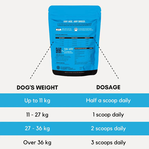 PetzPark Skin+Coat Supplement For Dogs