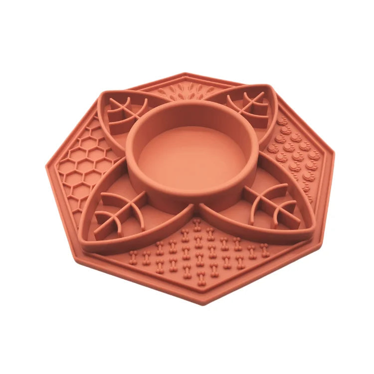 Flower Mandala Slow Feeder