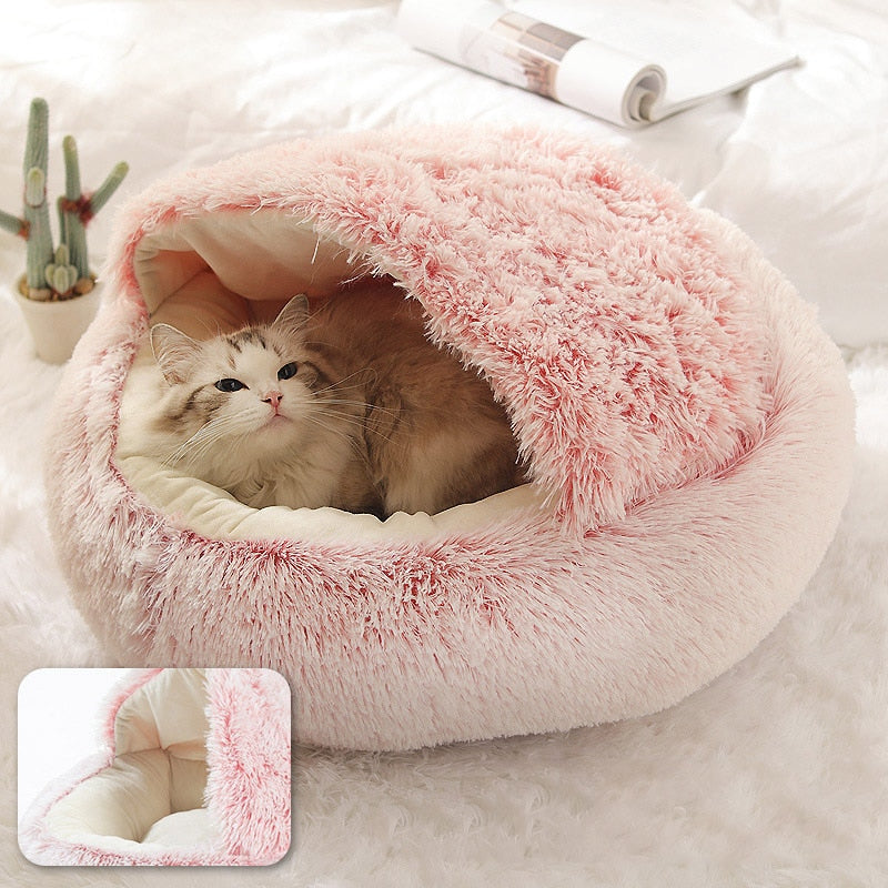 Cozy Plush Burrow Bed