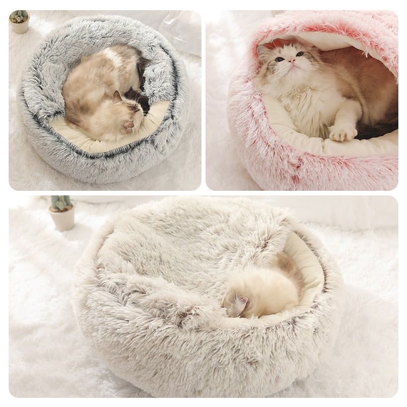 Cozy Plush Burrow Bed