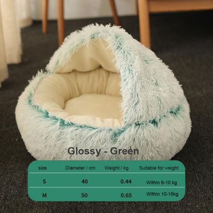 Cozy Plush Burrow Bed