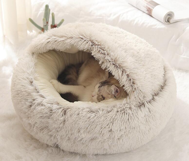 Cozy Plush Burrow Bed