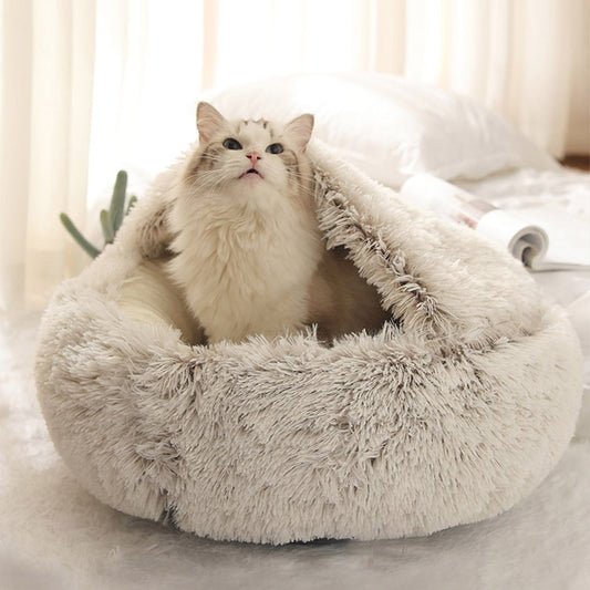 Cozy Plush Burrow Bed