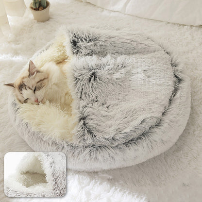 Cozy Plush Burrow Bed