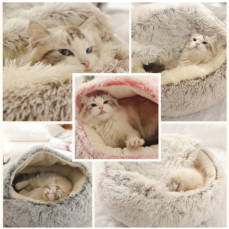 Cozy Plush Burrow Bed