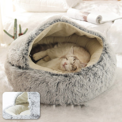 Cozy Plush Burrow Bed