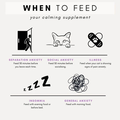 Petzpark Stress+Anxiety Supplement For Cats