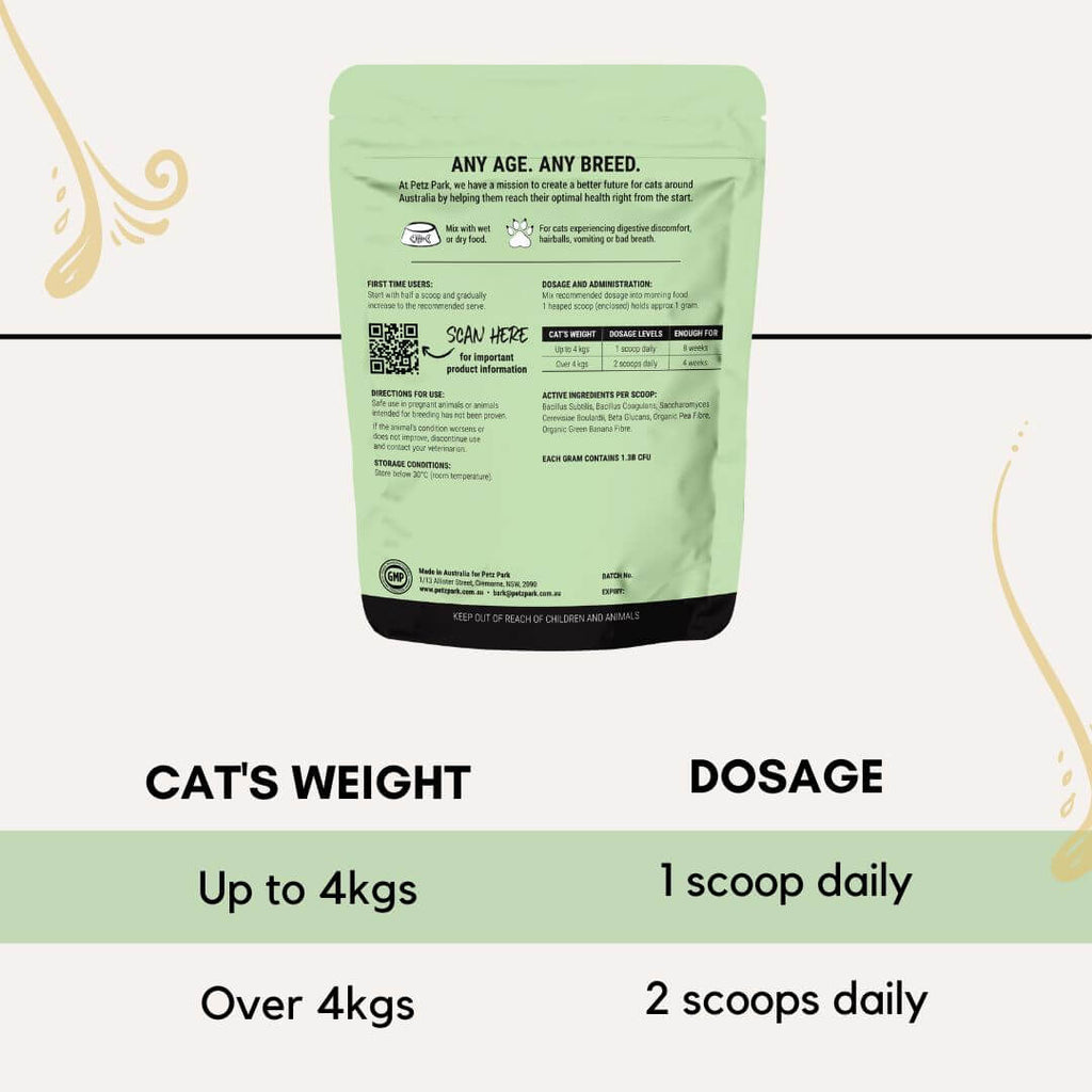 PetzPark Probiotic Supplement for Cats