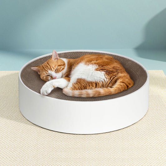 Circular Scratching Board Bed