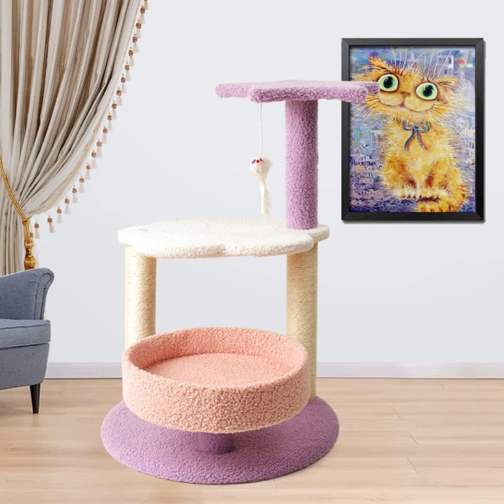 Galaxy Plush Cat Tree